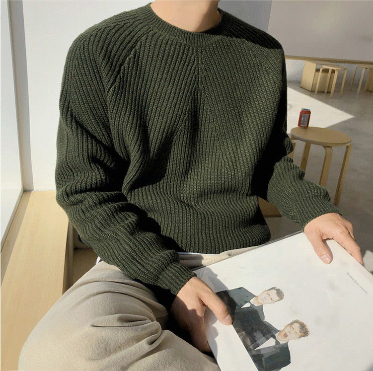 Pine Green Sweater