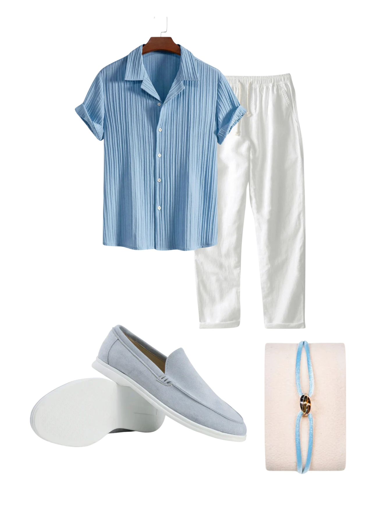 ÉCLAIR 4 Piece Set - Light Blue