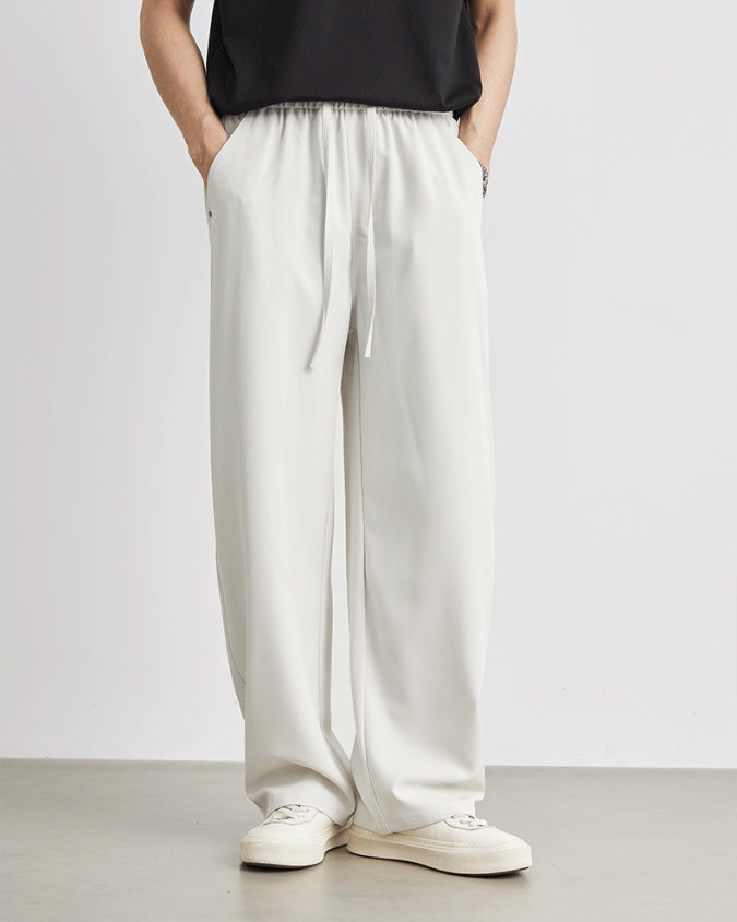 Jogger Pants with Loose Drawstrings