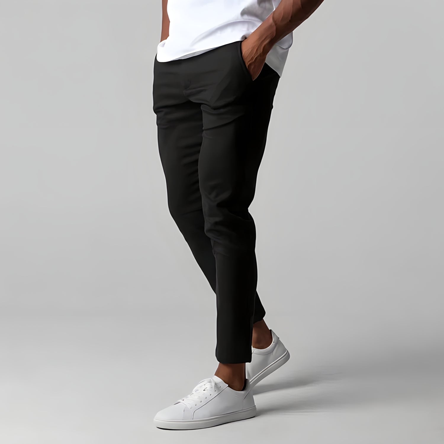 Wrinkle-Free Modern Mobility Trousers