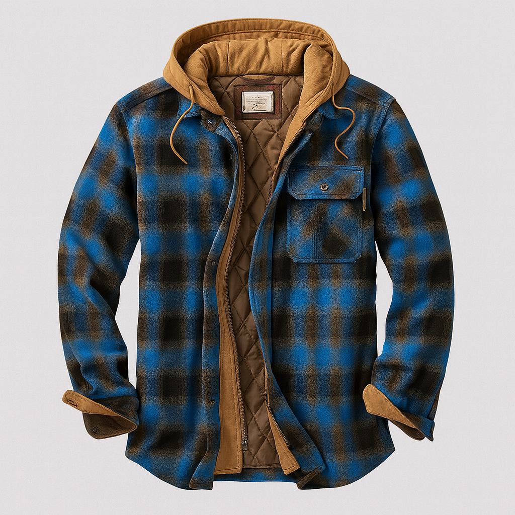 Patchwork Check Jacket