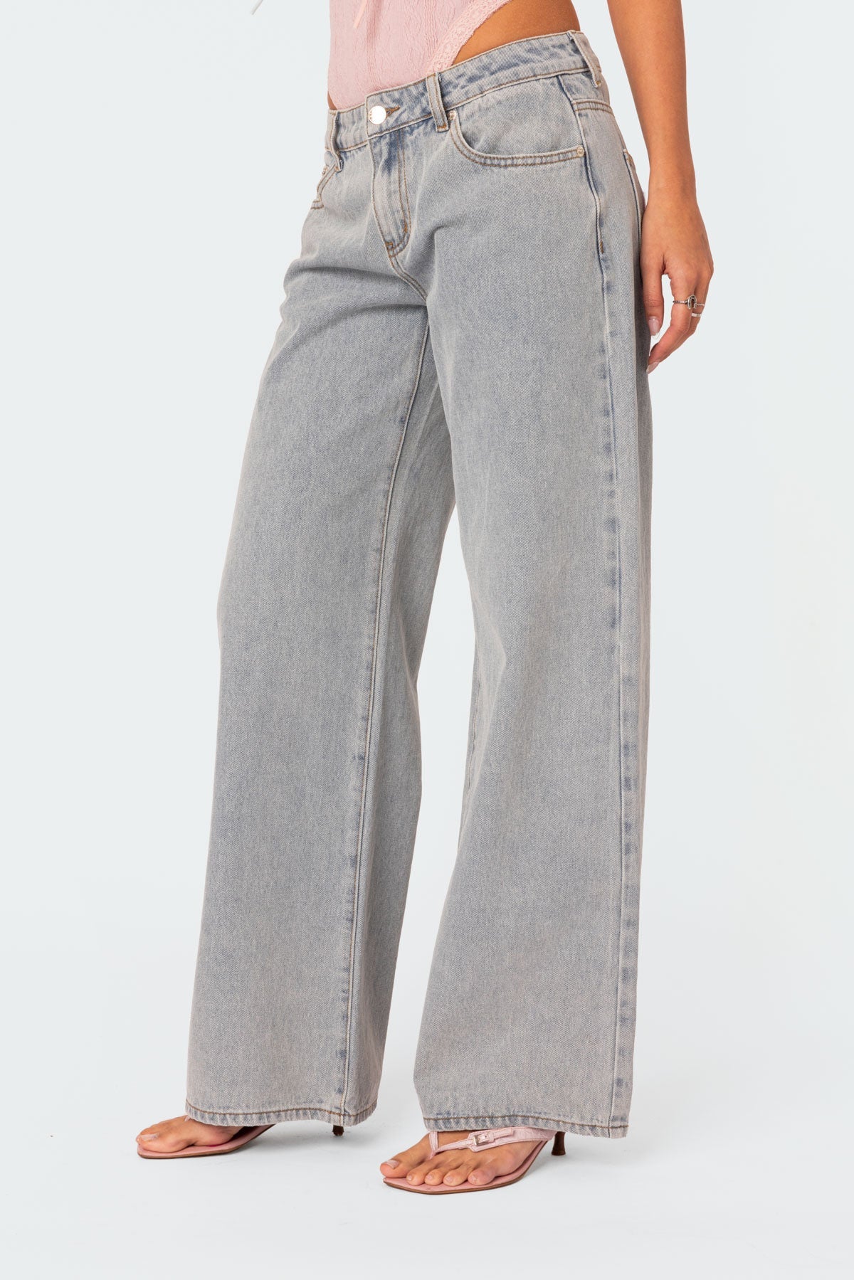 Emma | Oversized Jeans With Bows