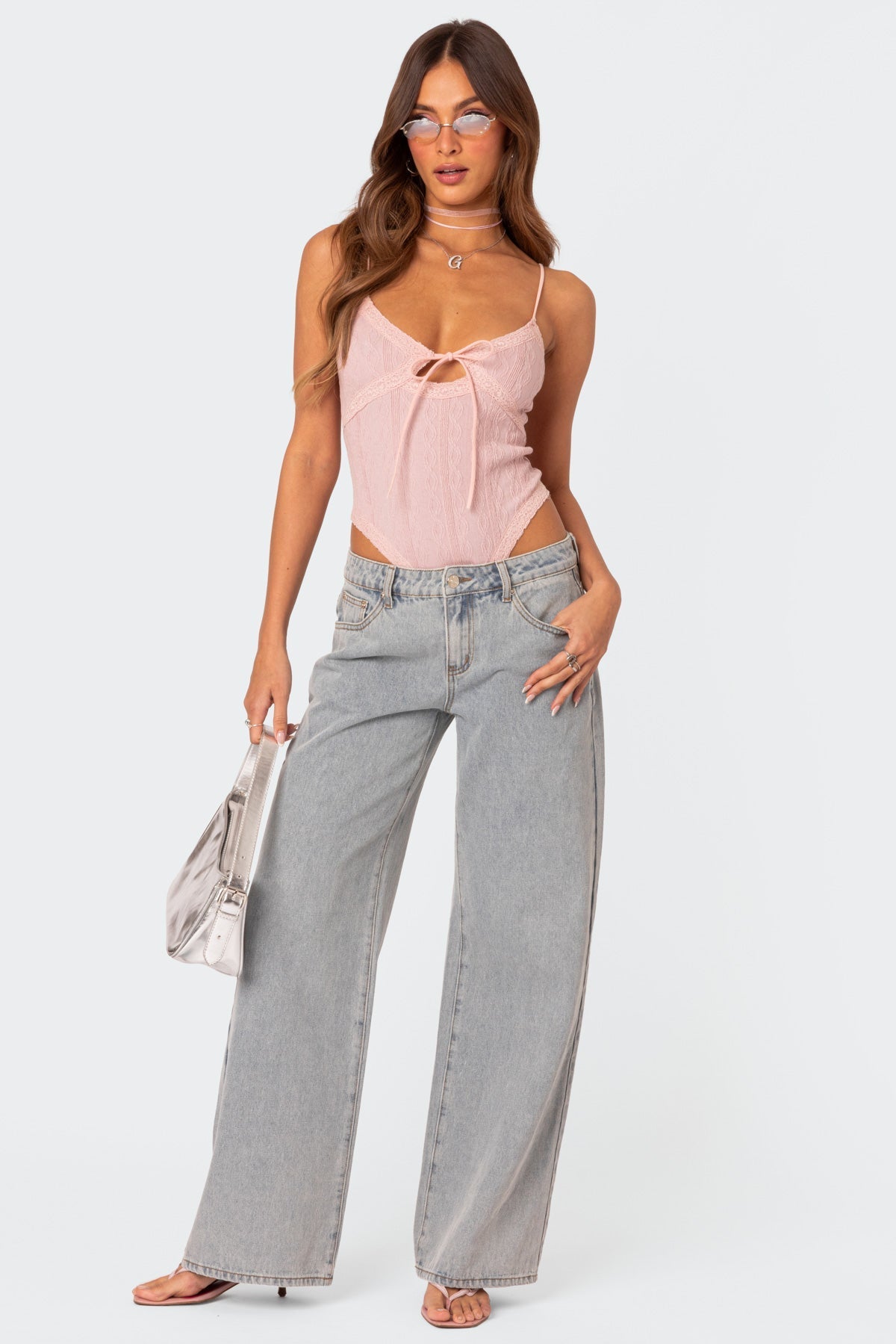 Emma | Oversized Jeans With Bows