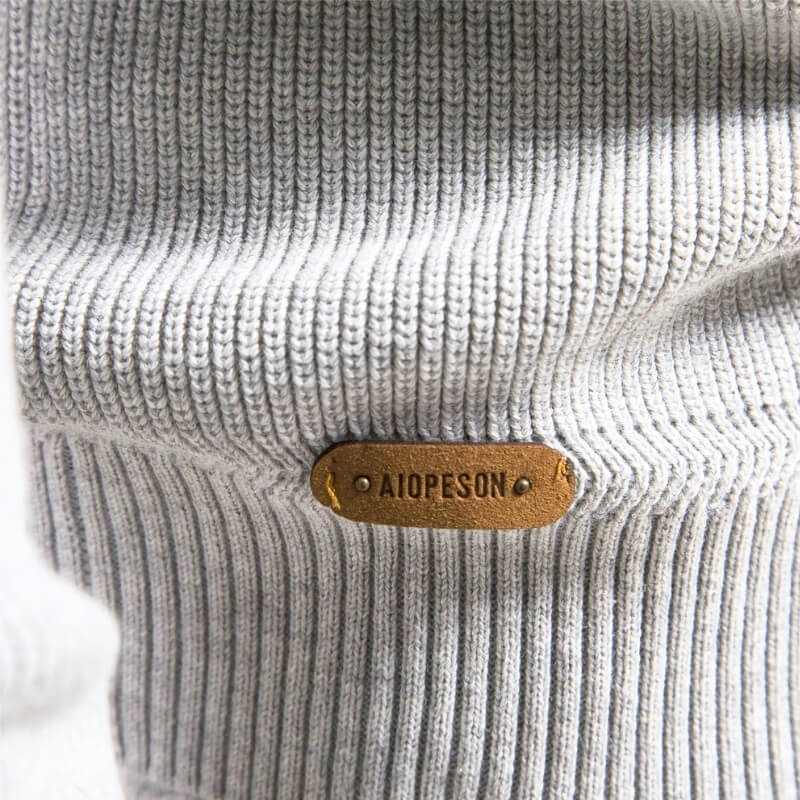 Zip Collar Sweater