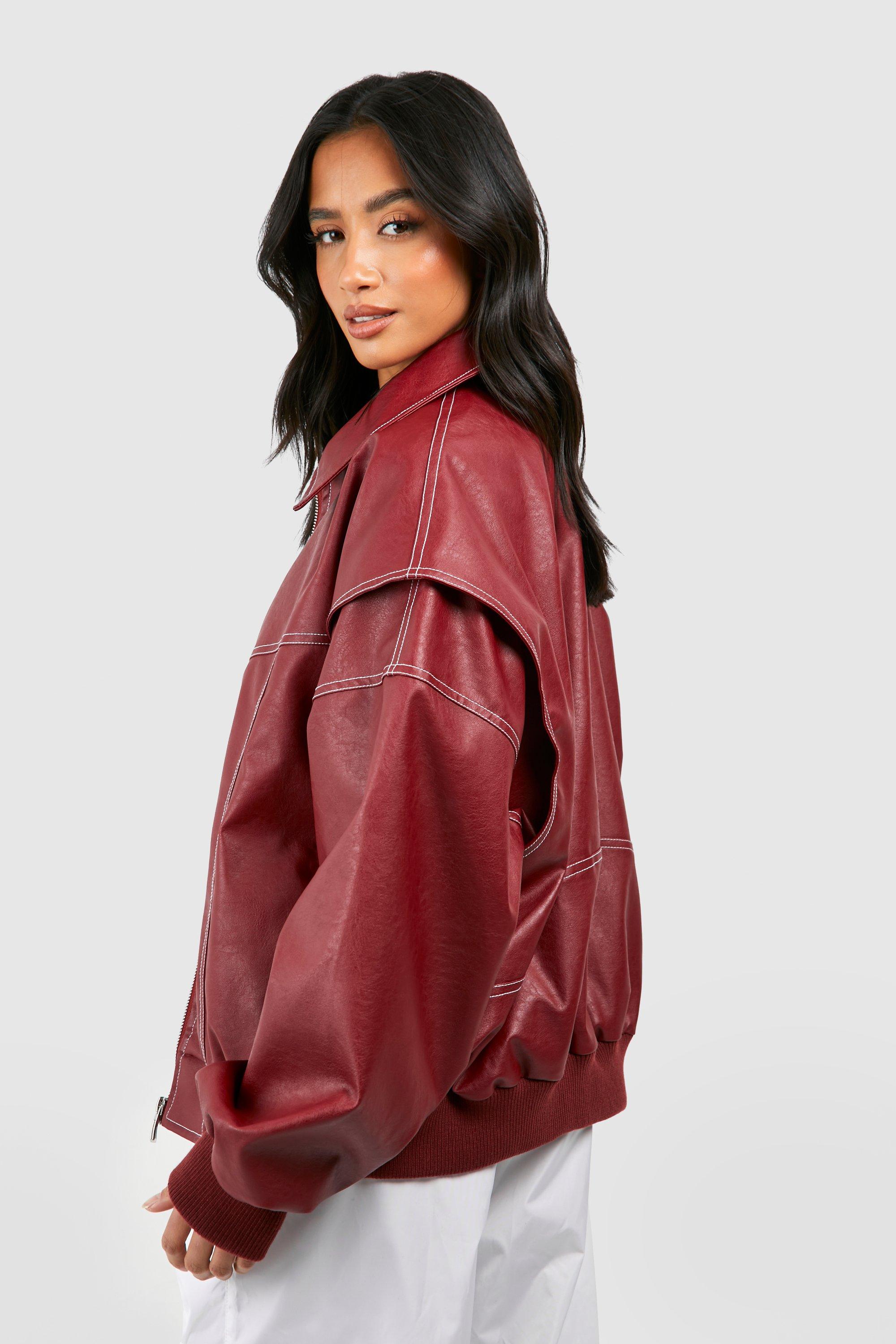 Leather Bomber
