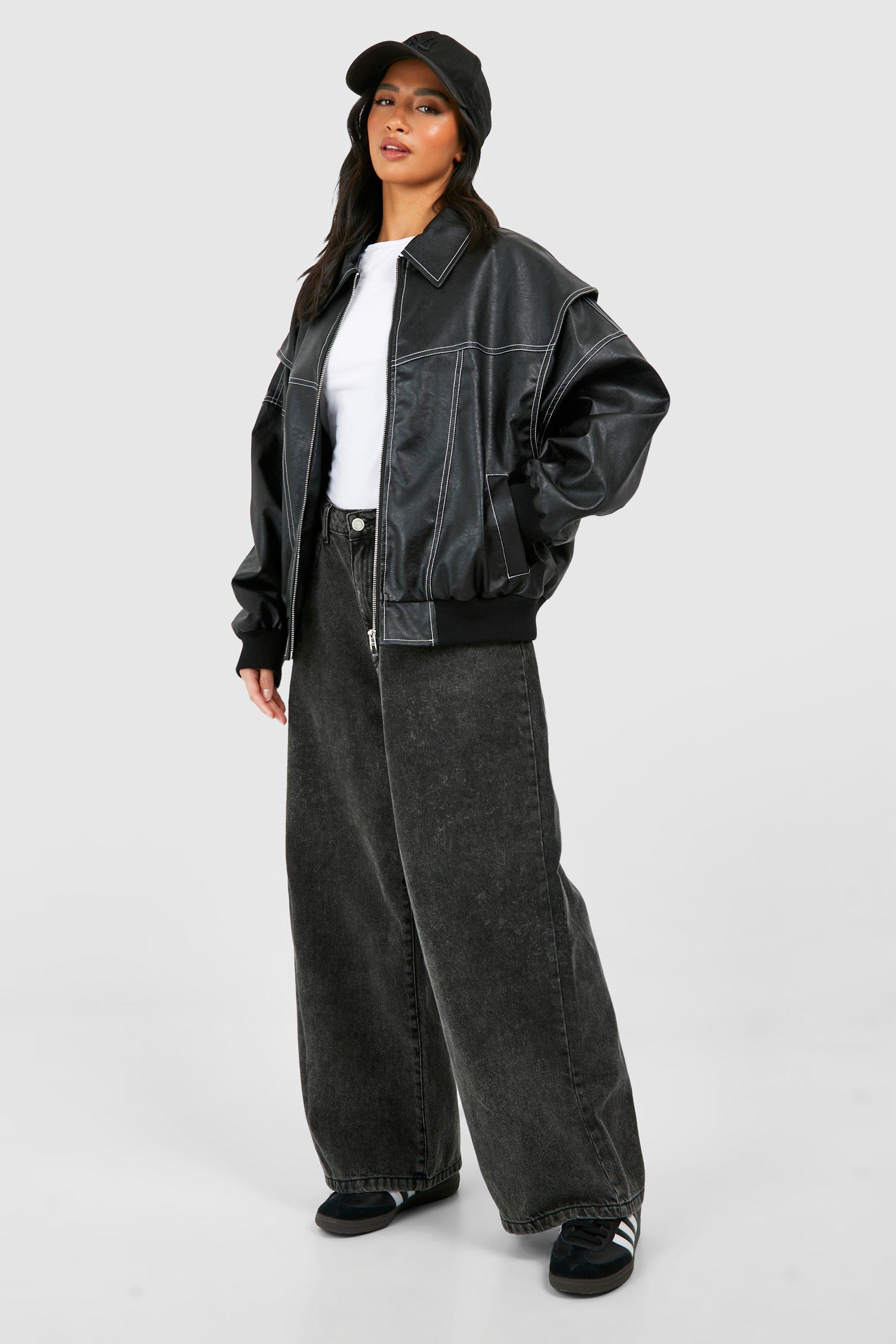 Leather Bomber