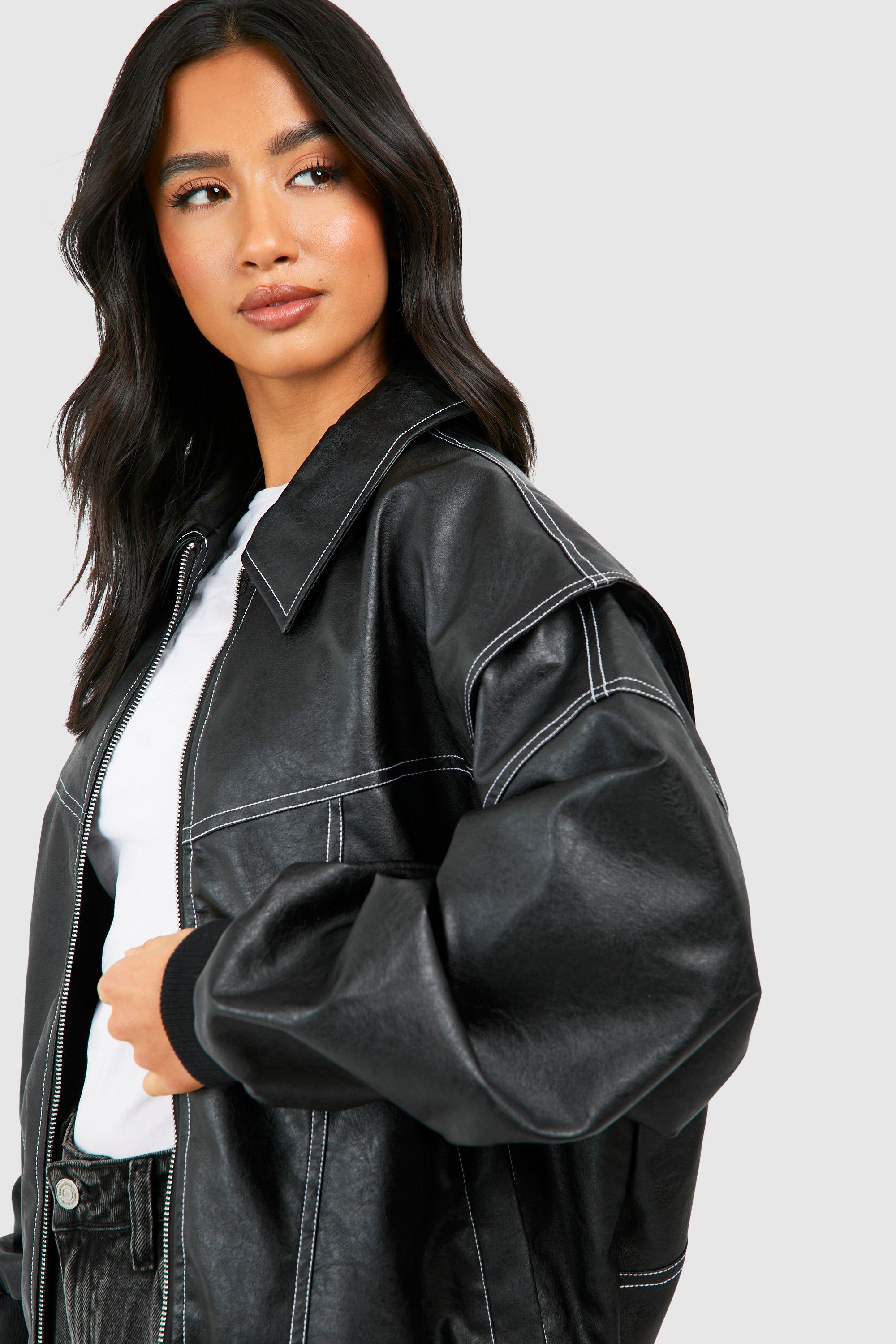 Leather Bomber