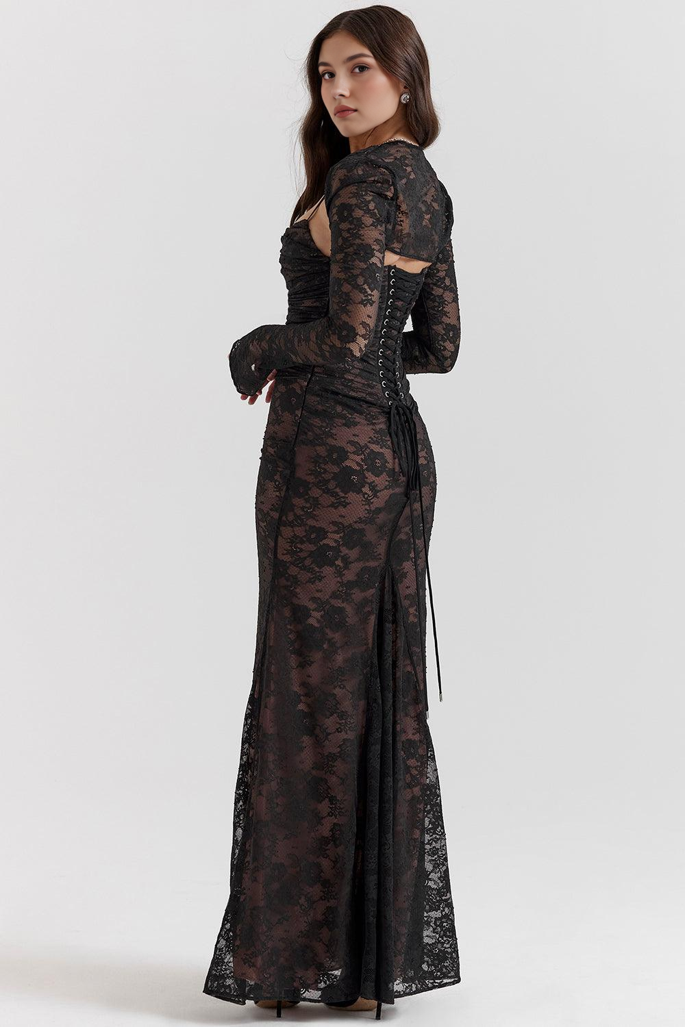 Long Briana Bustier Dress