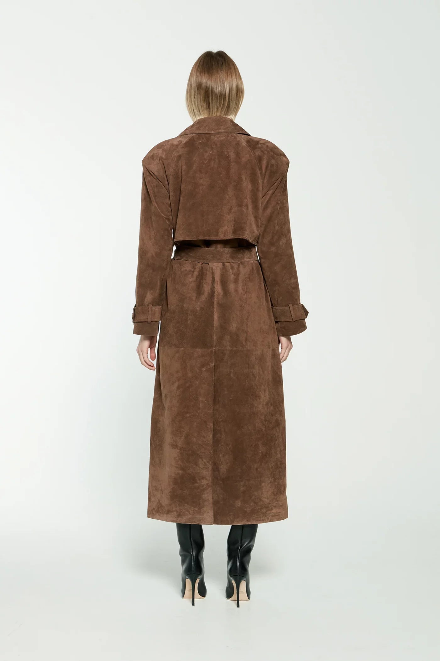 Long Suede Coat