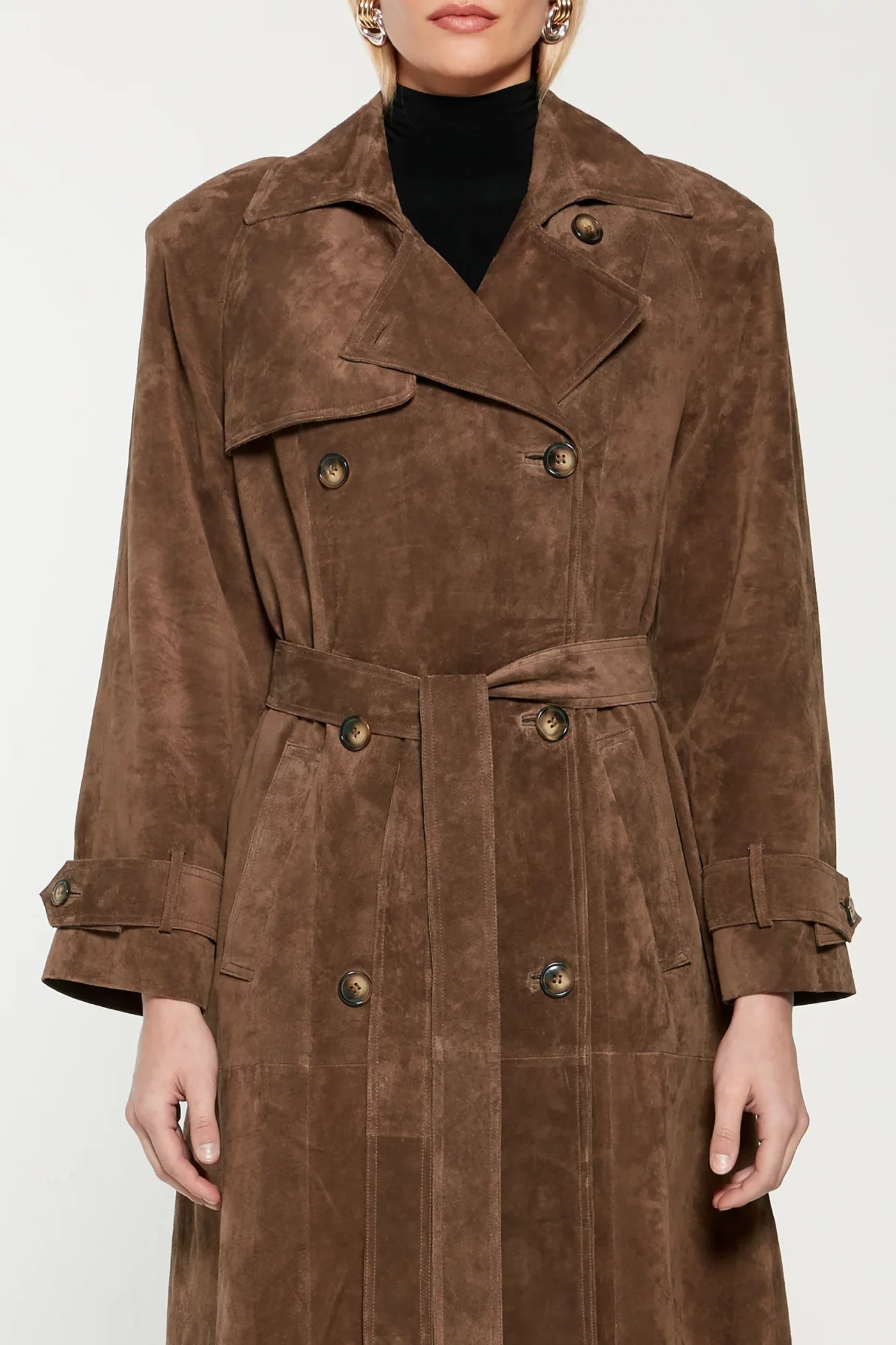 Long Suede Coat