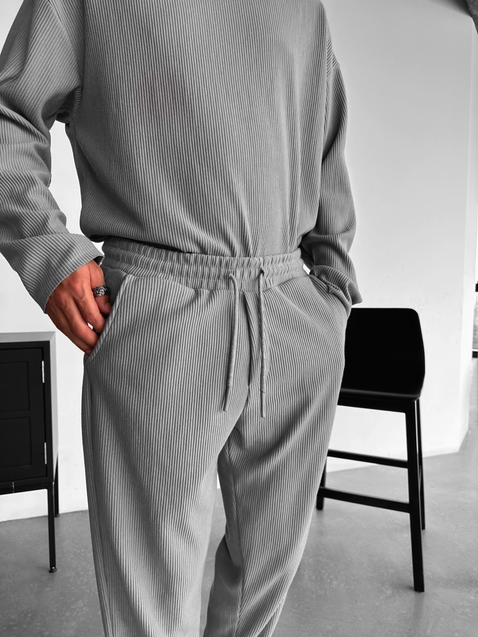 Loose Fit Cord Pant