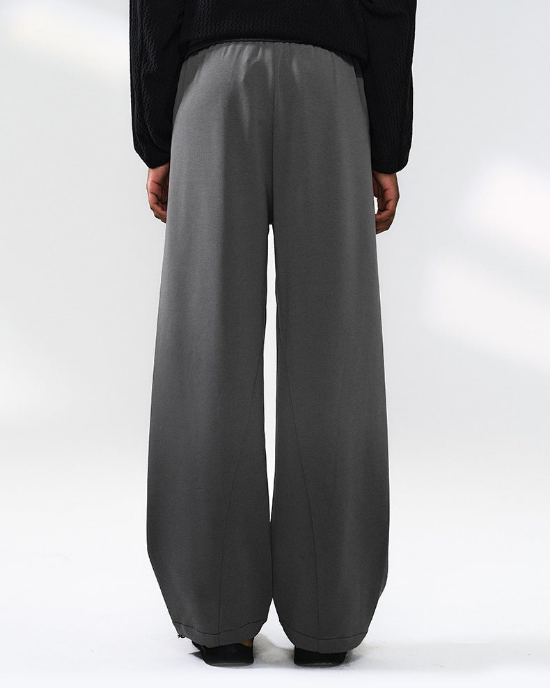 Relaxed Fit Pants with Drawstring