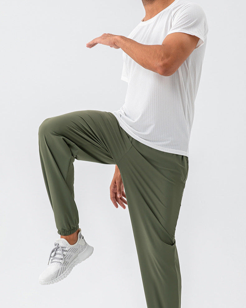 Cool Loose Quick-Dry Nylon Stretch Sports Pants
