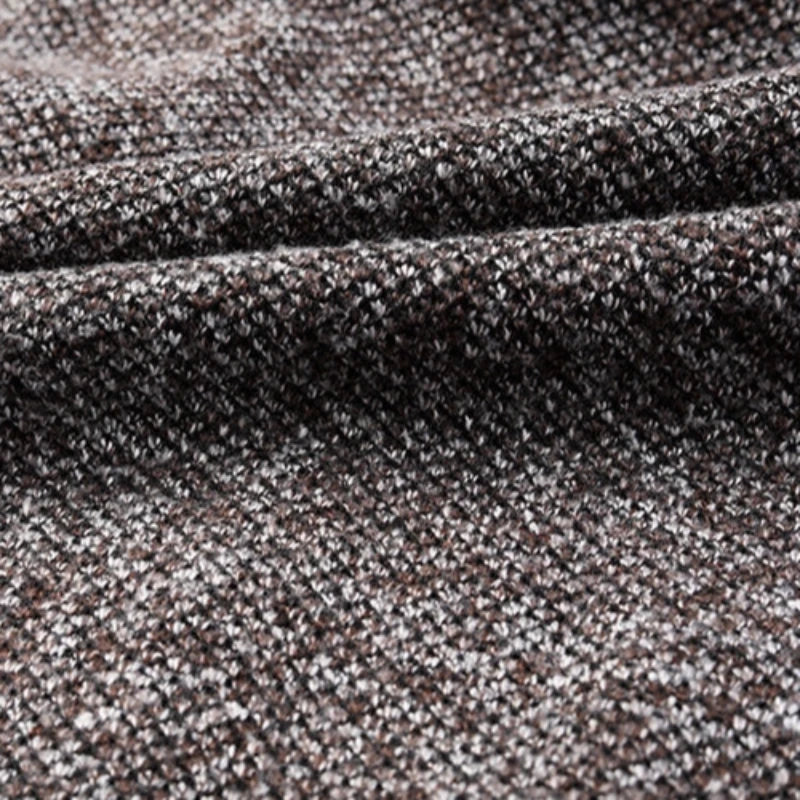 Fleece-Lined Knit Jacket