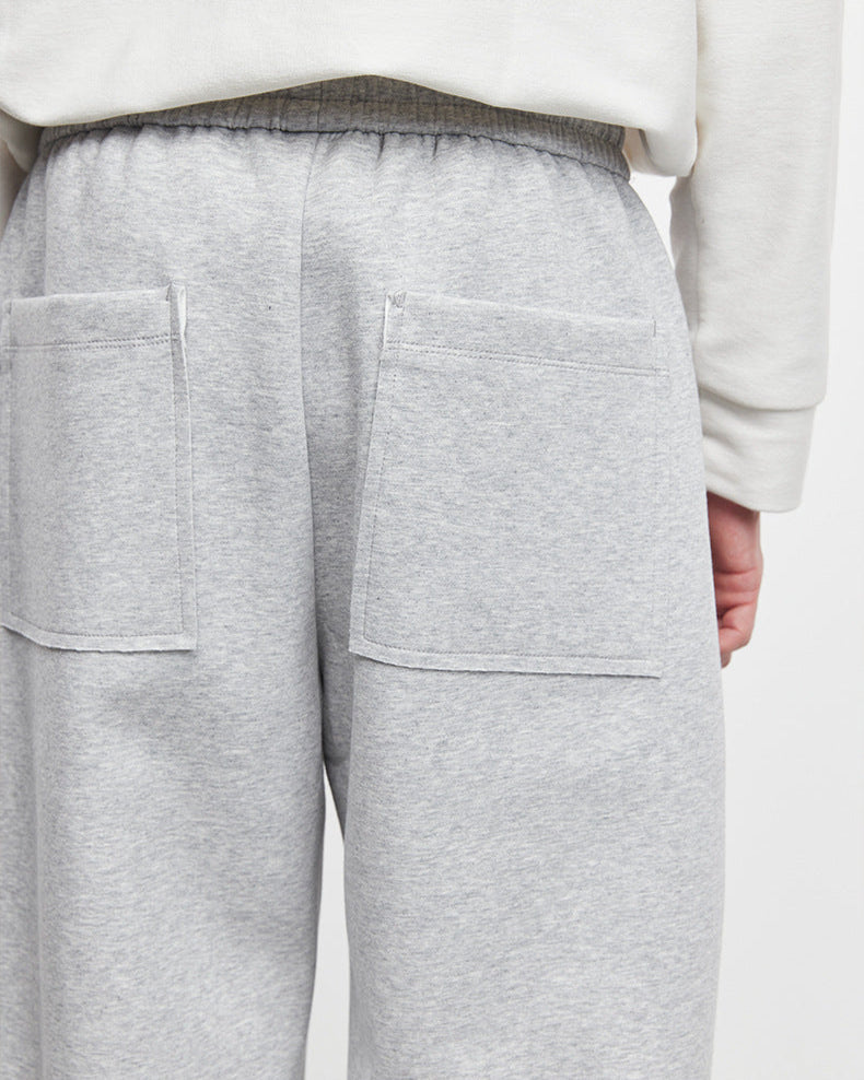 Straight Leg Joggers with Heavy Modal Air Layer