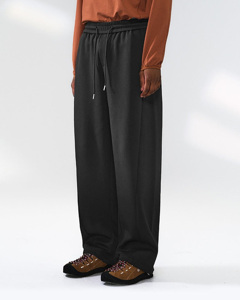 Relaxed Fit Pants with Drawstring