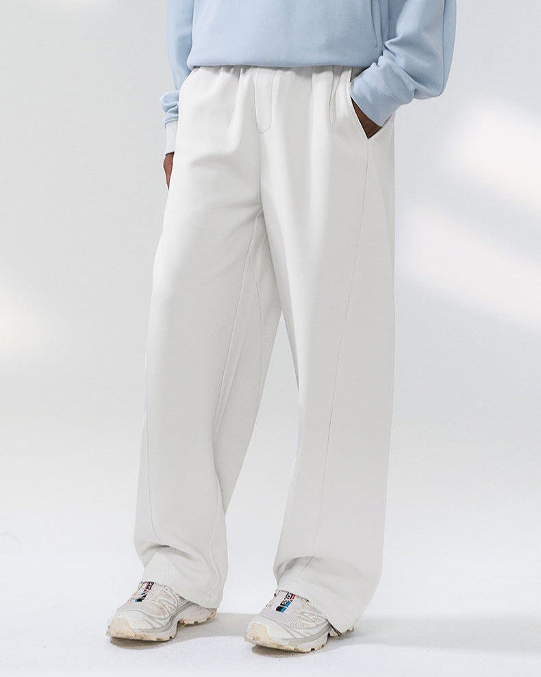 Relaxed Fit Pants with Drawstring