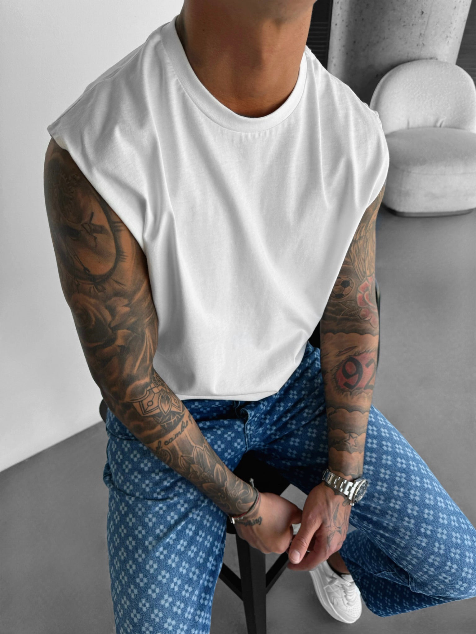 Oversize Basic Tanktop
