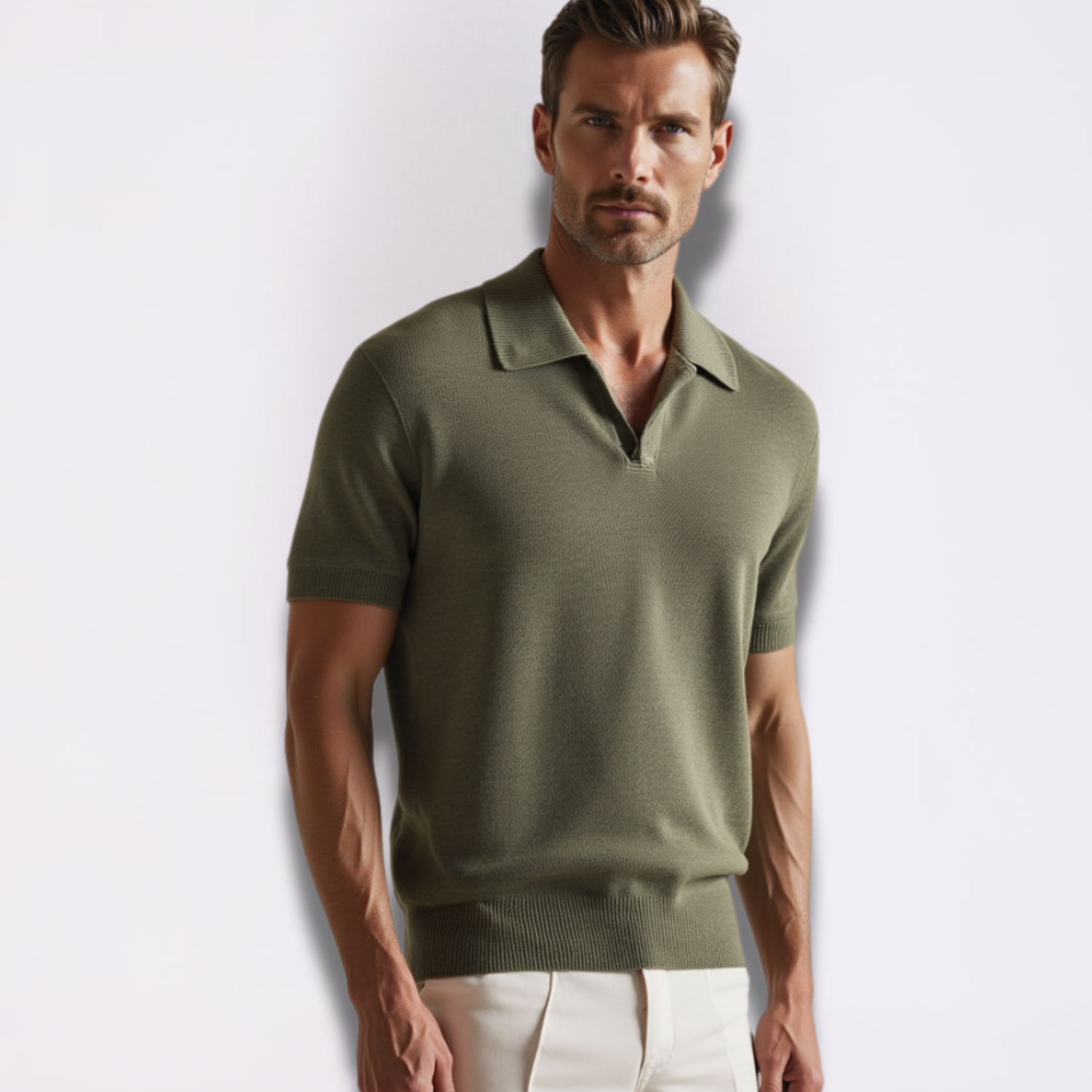 Patrick – Stylish Short Sleeve Polo Shirt