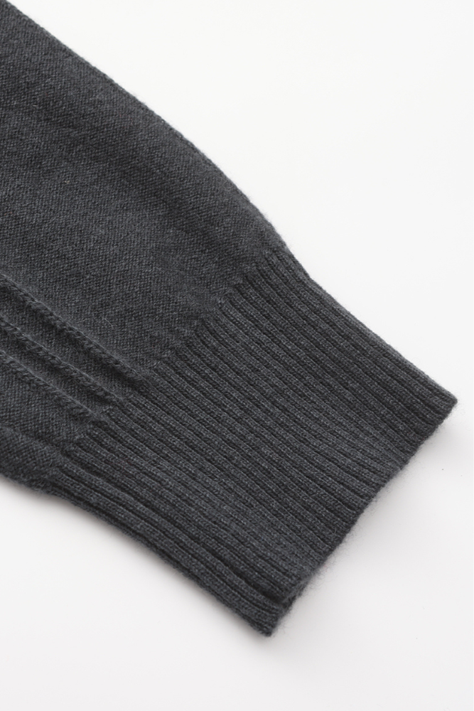 Ribbed Half Zip