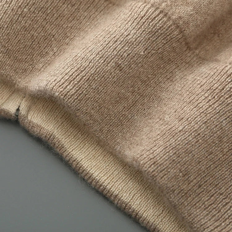 100% Merino Wool Zip Cardigan