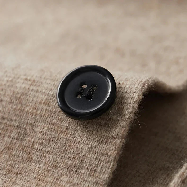 Classic Cashmere Button Cardigan