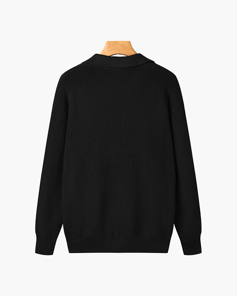 Zipped Classy Sweater