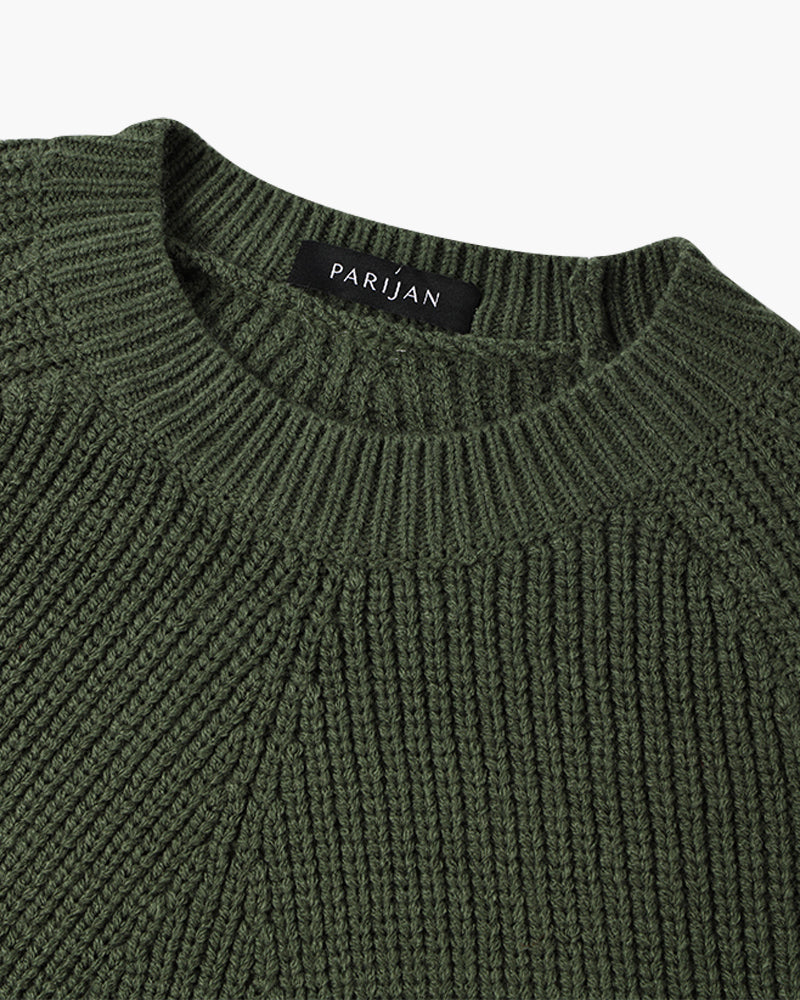 Pine Green Sweater