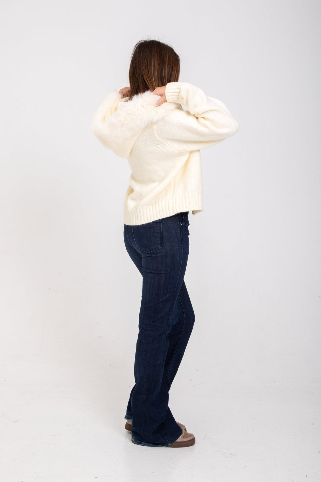 Wool Coat with Hood