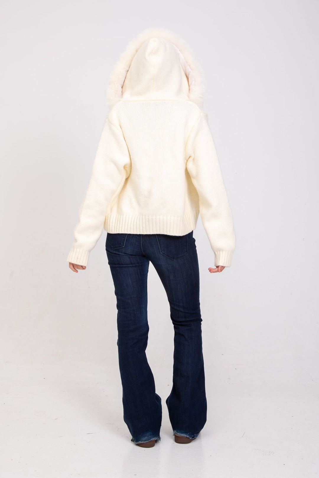 Wool Coat with Hood