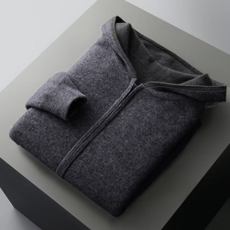 100% Merino Wool Reversible Hoodie