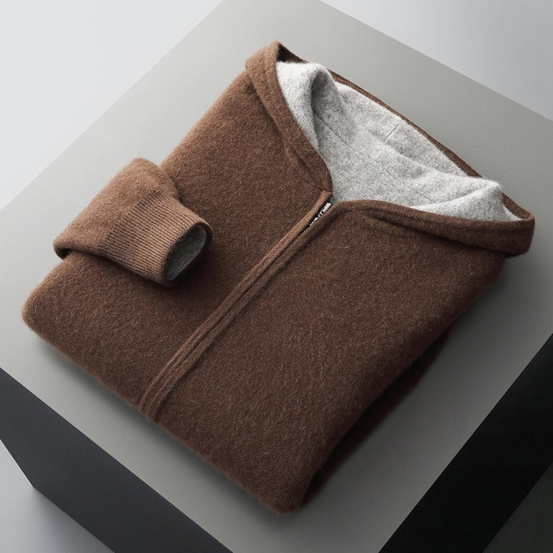 100% Merino Wool Reversible Hoodie