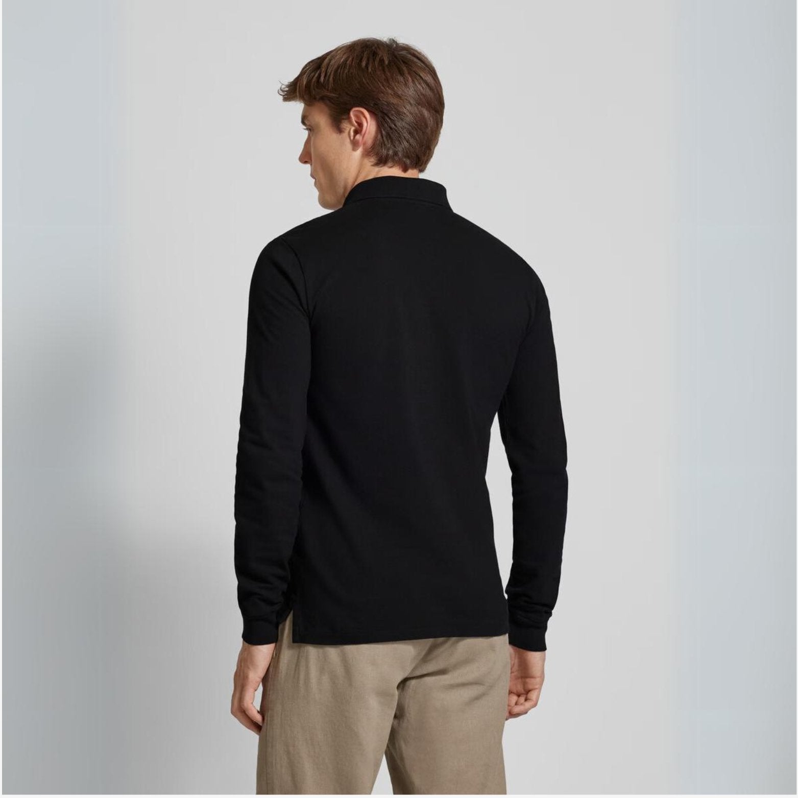 Casual Long Sleeve Polo