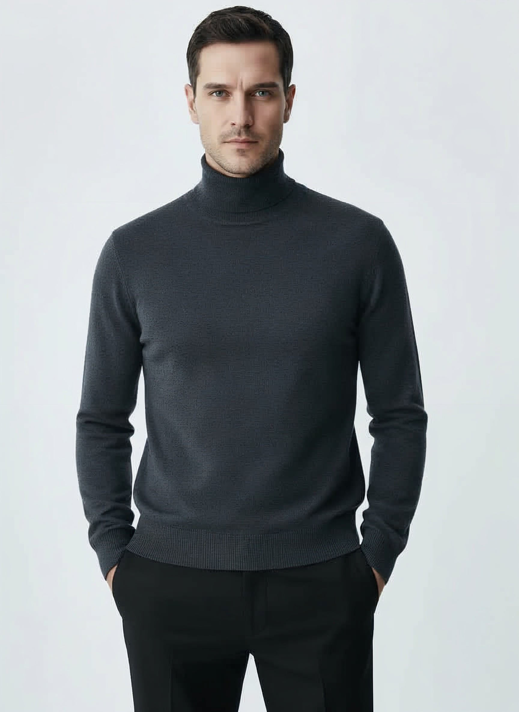 100% Cashmere Signature Turtleneck