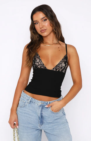 Lace Cup Corset Top
