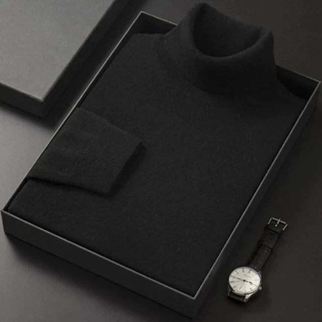 100% Cashmere Signature Turtleneck