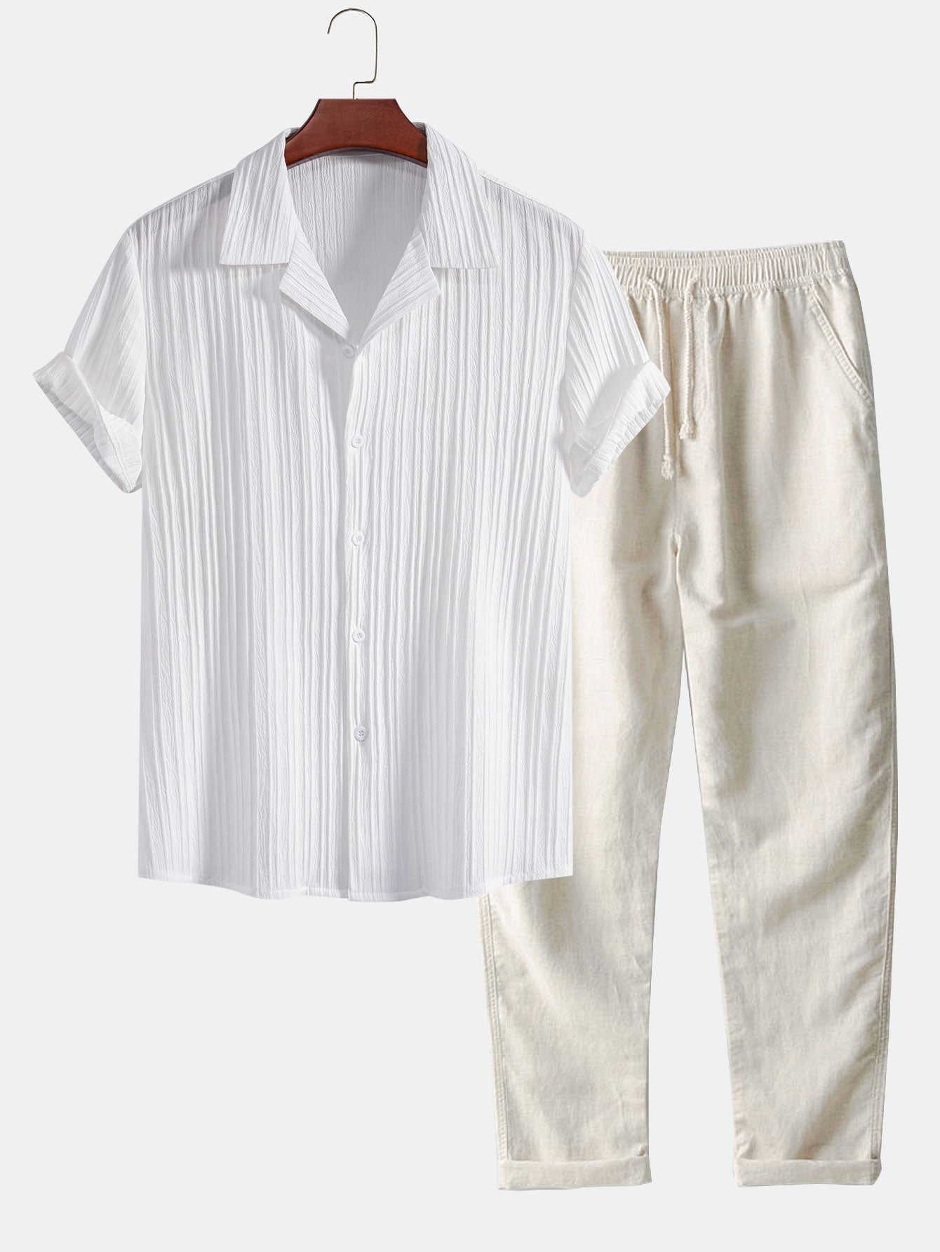 White & Beige / S