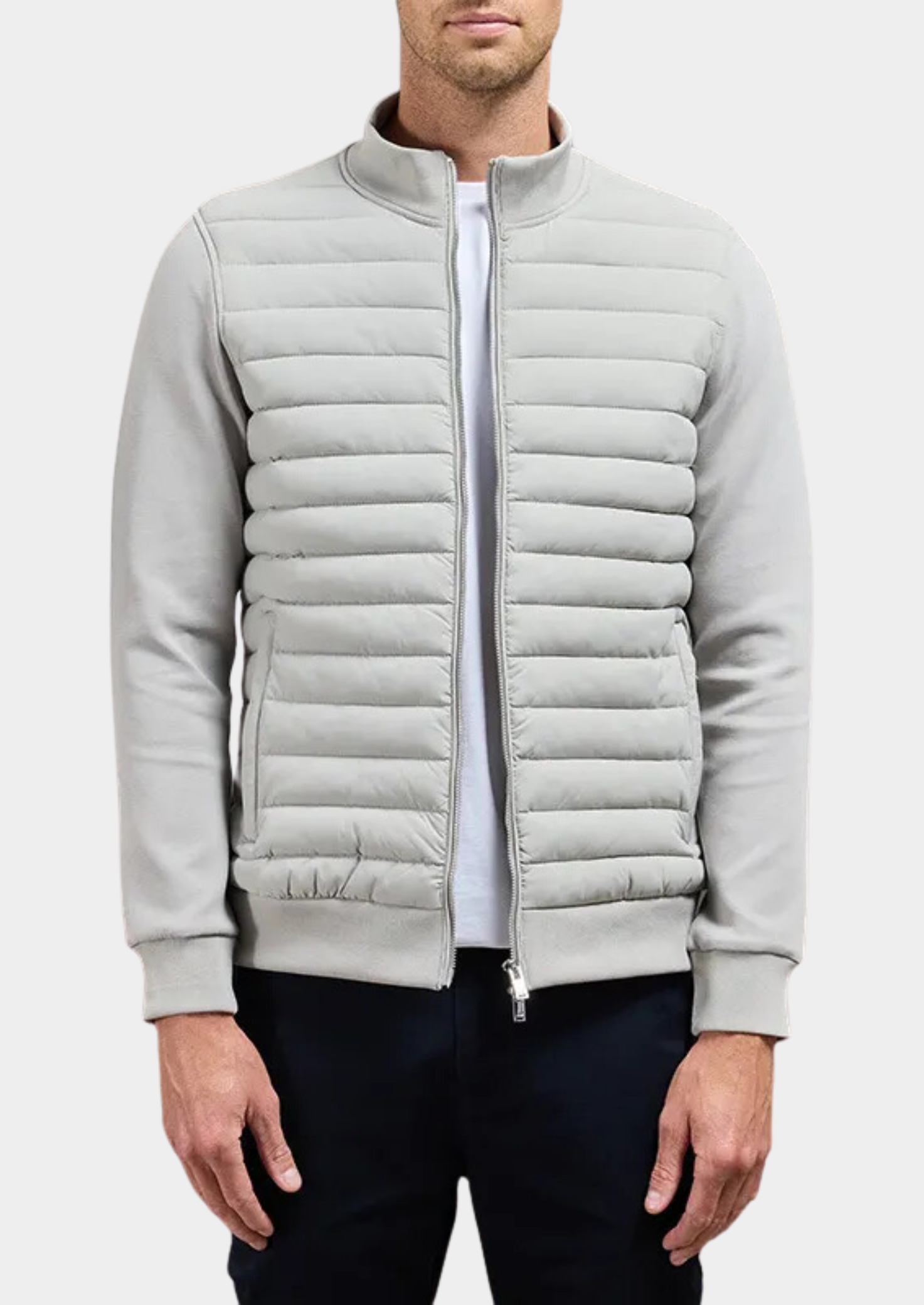 Premium Quilted Hybrid Jacket