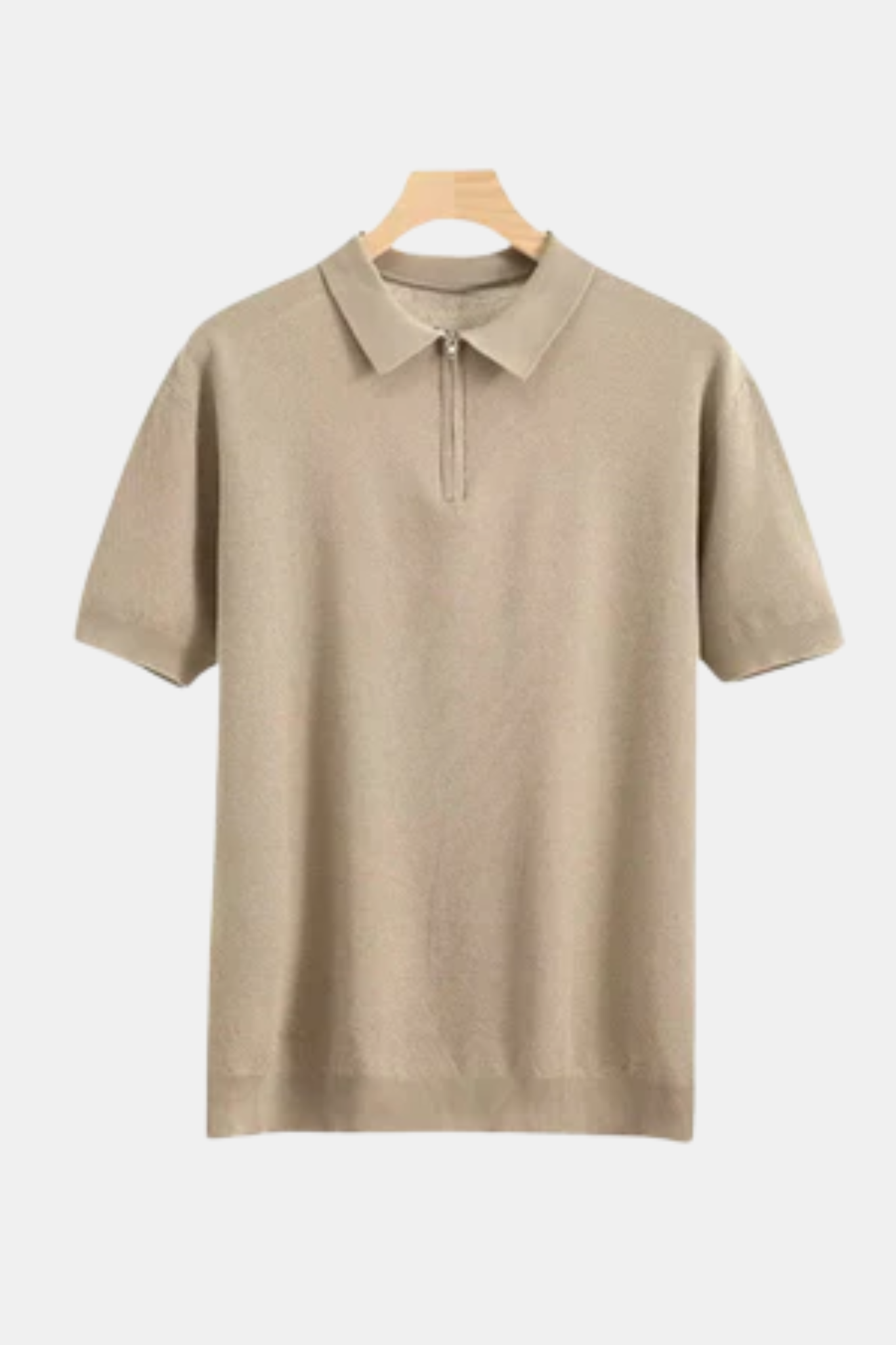 Zip Up Polo