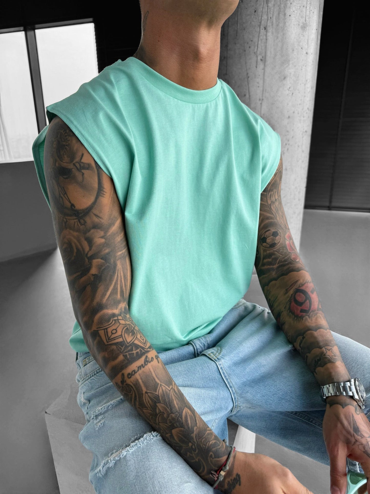 Oversize Basic Tanktop