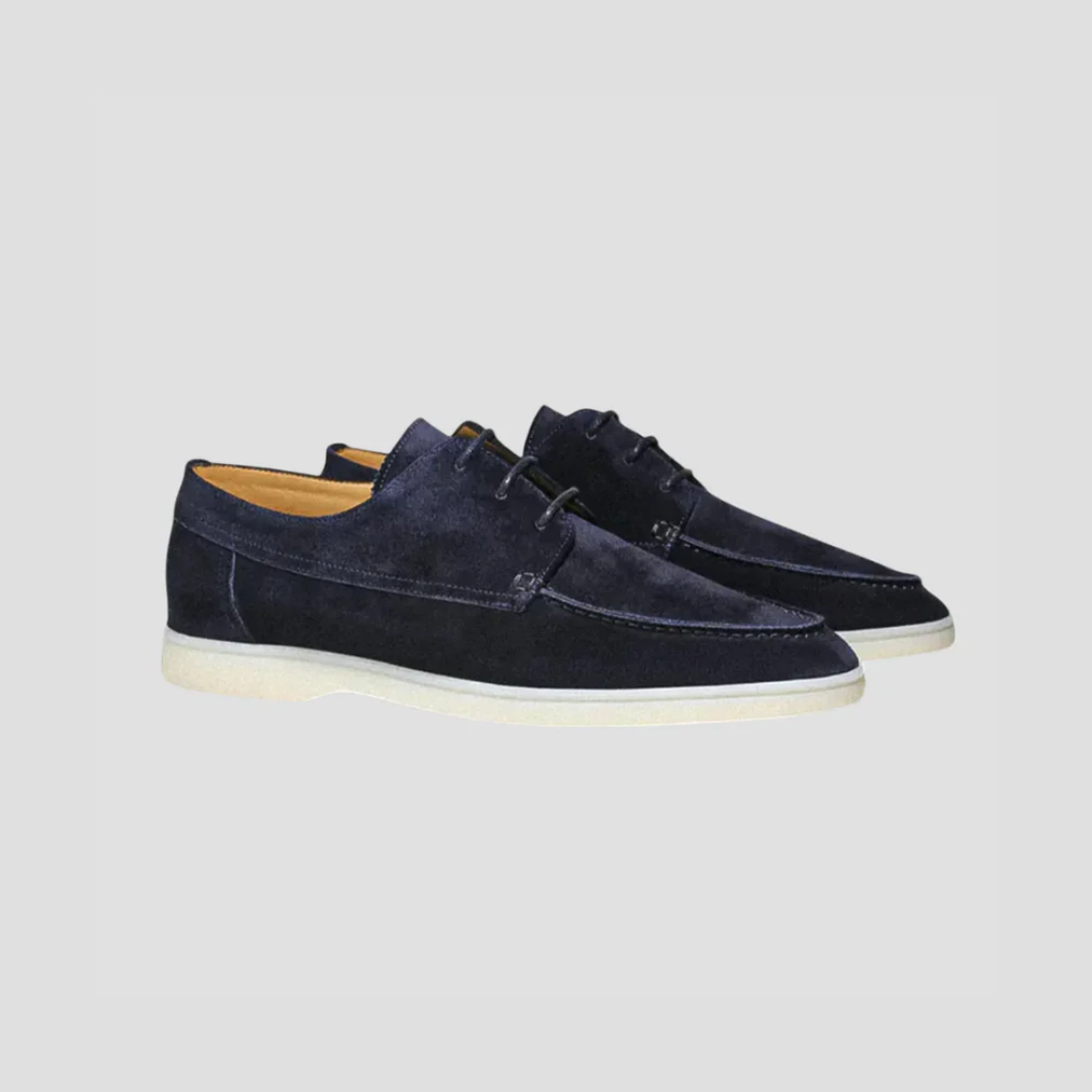 Suede Lace-Up Shoes