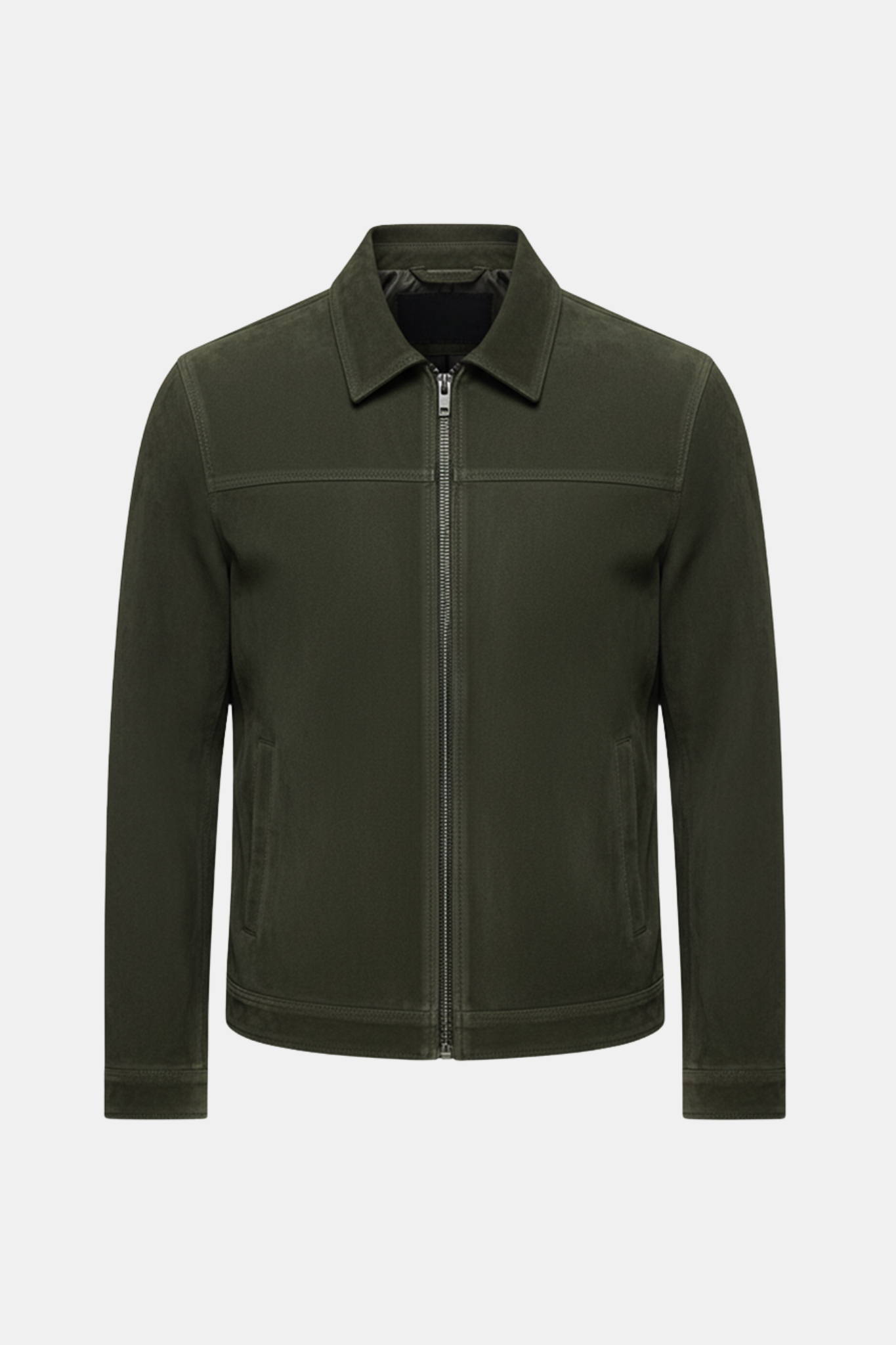 Minimalist Suede Jacket