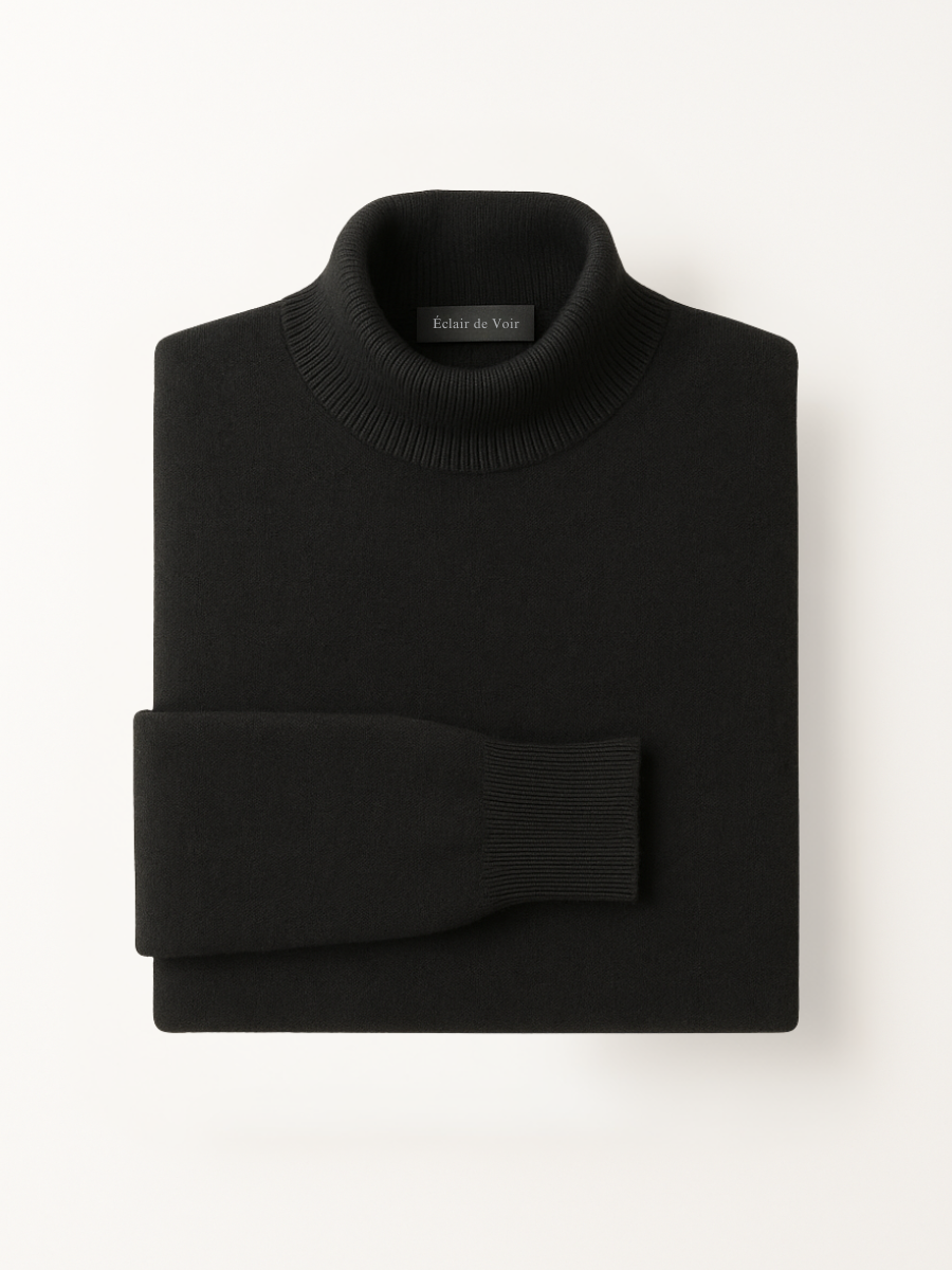 100% Cashmere Signature Turtleneck