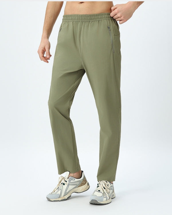 Breathable Tech Pants with Zipper