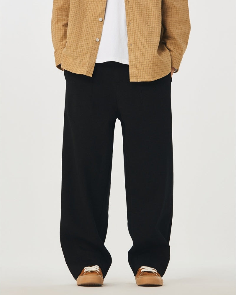 Relaxed Fit Wide Leg Joggers