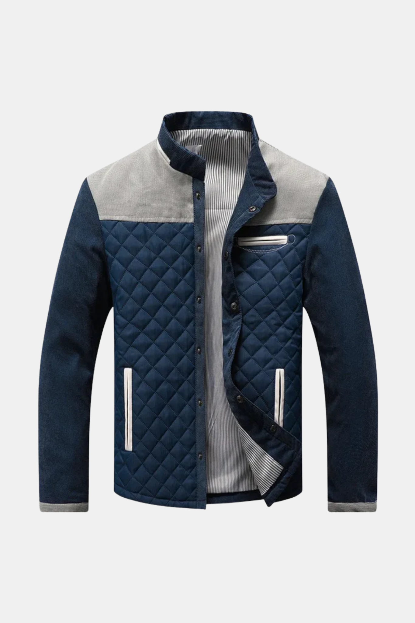 Quilted Contrast Jacket