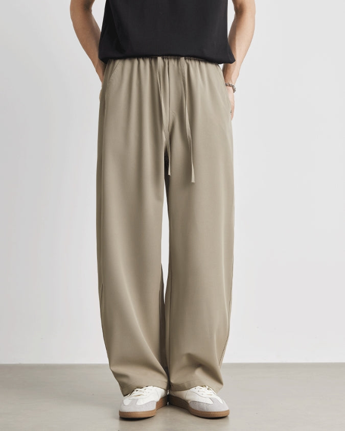Jogger Pants with Loose Drawstrings
