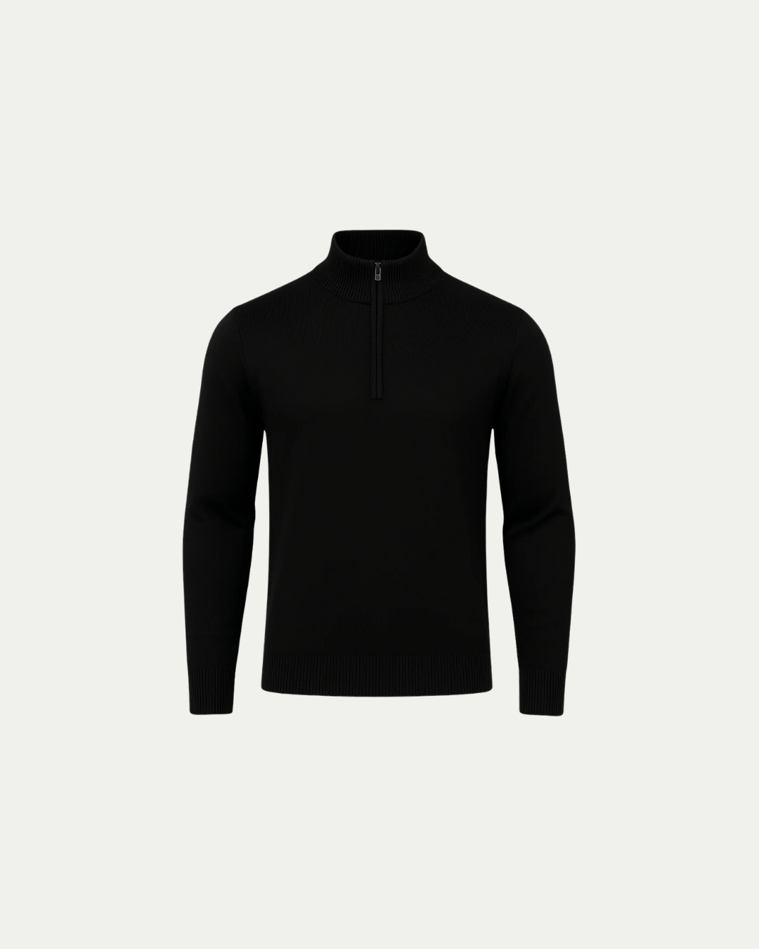 Essential Half-Zip Knit Sweater
