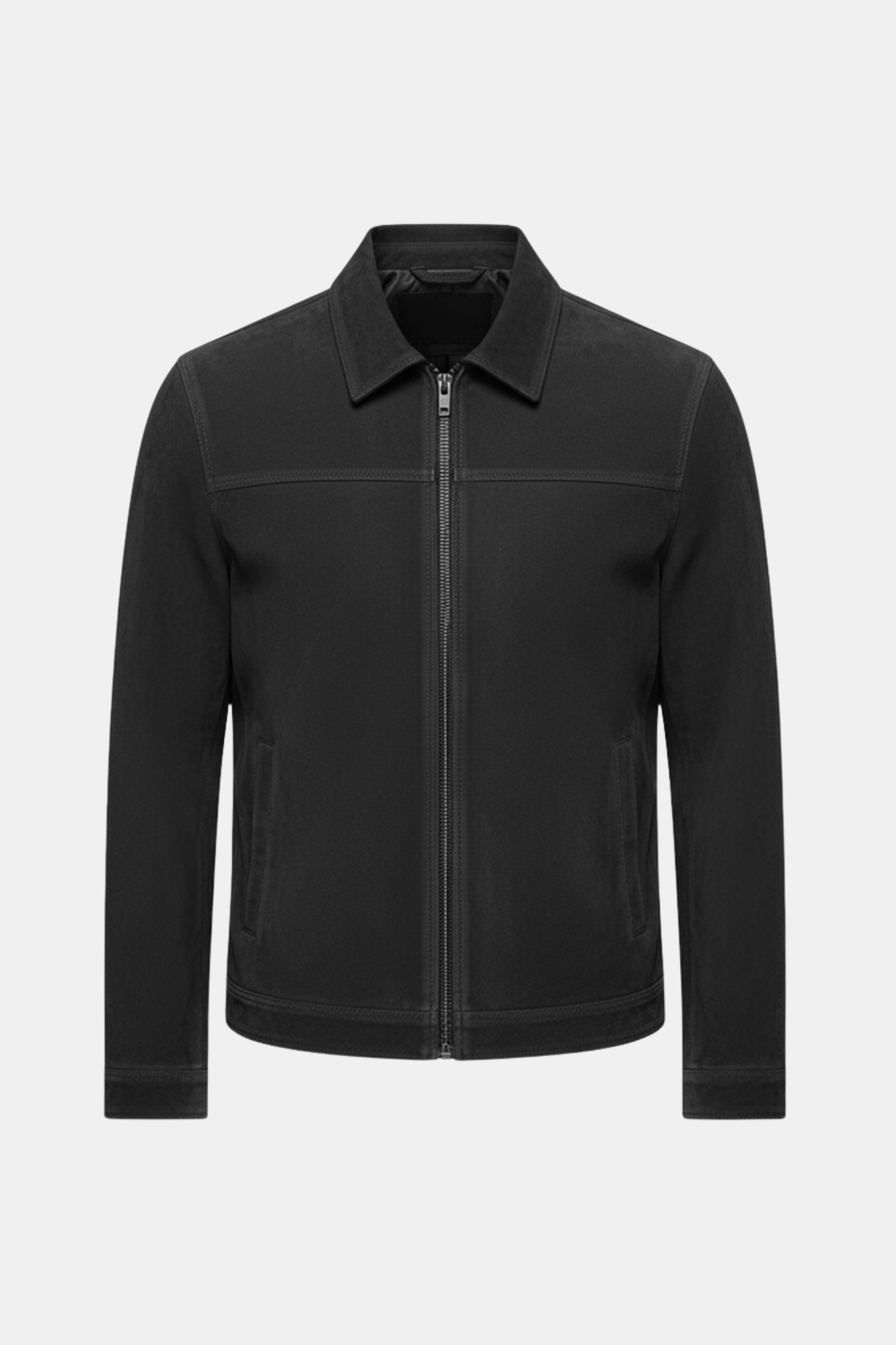 Minimalist Suede Jacket
