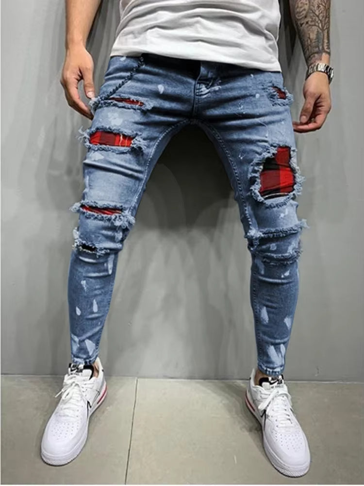 Rebel Distressed Denim Pant